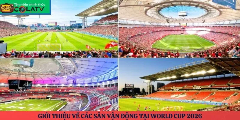 Giới thiệu về các sân vận động tại World Cup 2026