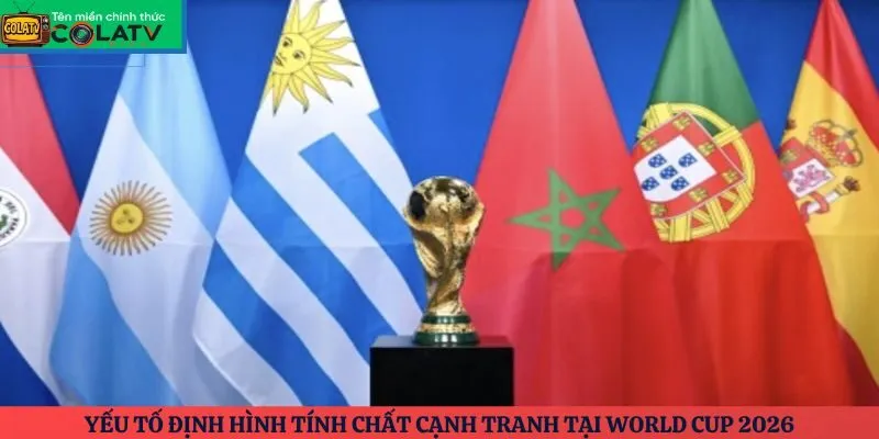 Yếu tố định hình tính chất cạnh tranh tại World Cup 2026